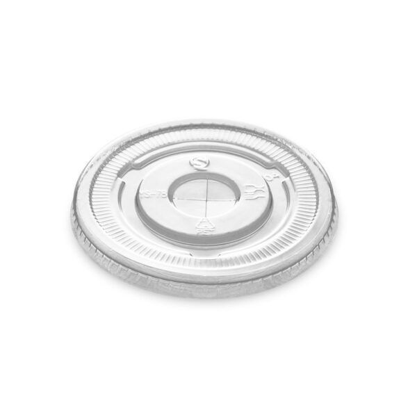 Consort Frozen Foods Ltd Clear Flat Lid Slush PET (78mm)