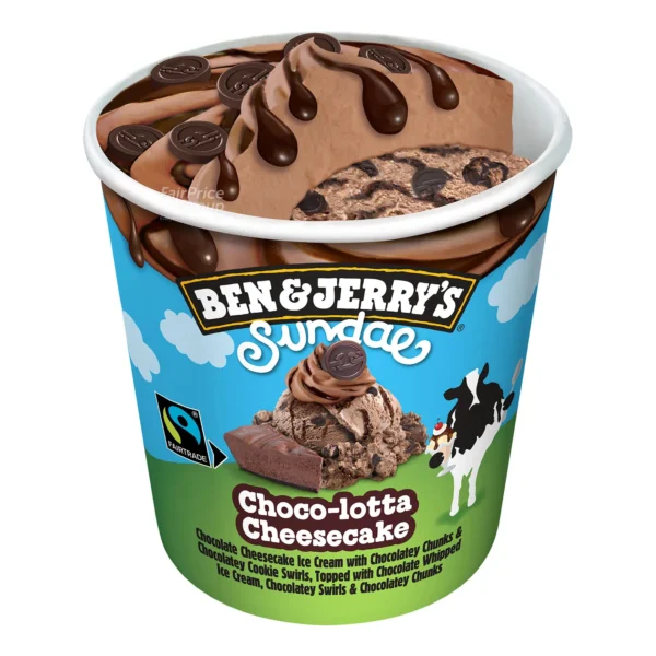 BEN & JERRY'S Sundae Choco-Lotta Cheesecake