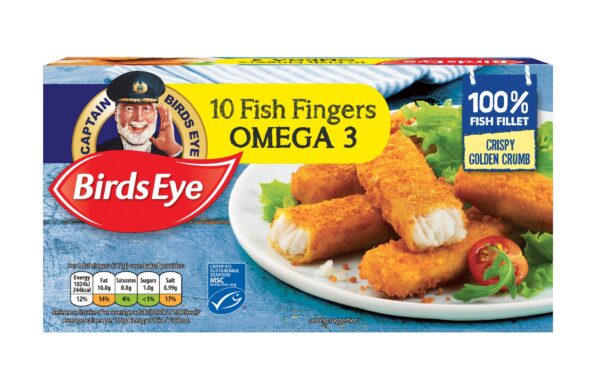 Consort Frozen Foods Ltd Birds Eye 10 Omega Fish Fingers