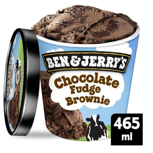 Consort Frozen Foods Ltd BEN & JERRY'S Chocolate Fudge Brownie