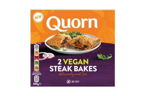 Consort Frozen Foods Ltd Quorn Vegan Steak Bake