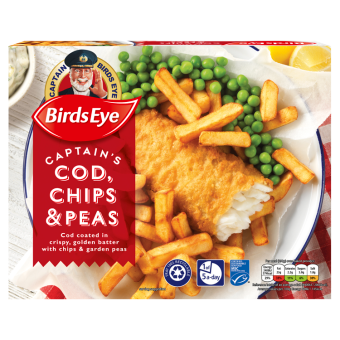 Consort Frozen Foods Ltd Birds Eye Cod & Chips Meal