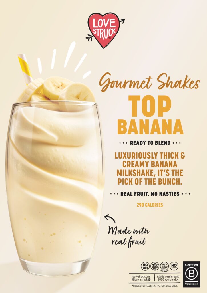 15716 Love Struck Top Banana Milkshake