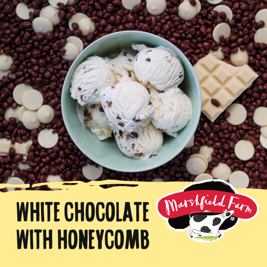 Consort Frozen Foods Ltd 5lt Marshfield White Chocolate with Honeycomb