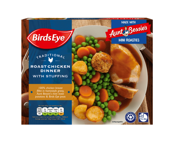 Consort Frozen Foods Ltd Birds Eye Roast Chicken Dinner