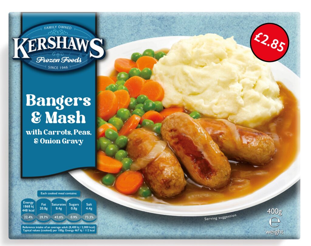 17310 PM 2.85 Kershaws Bangers and Mash CASE