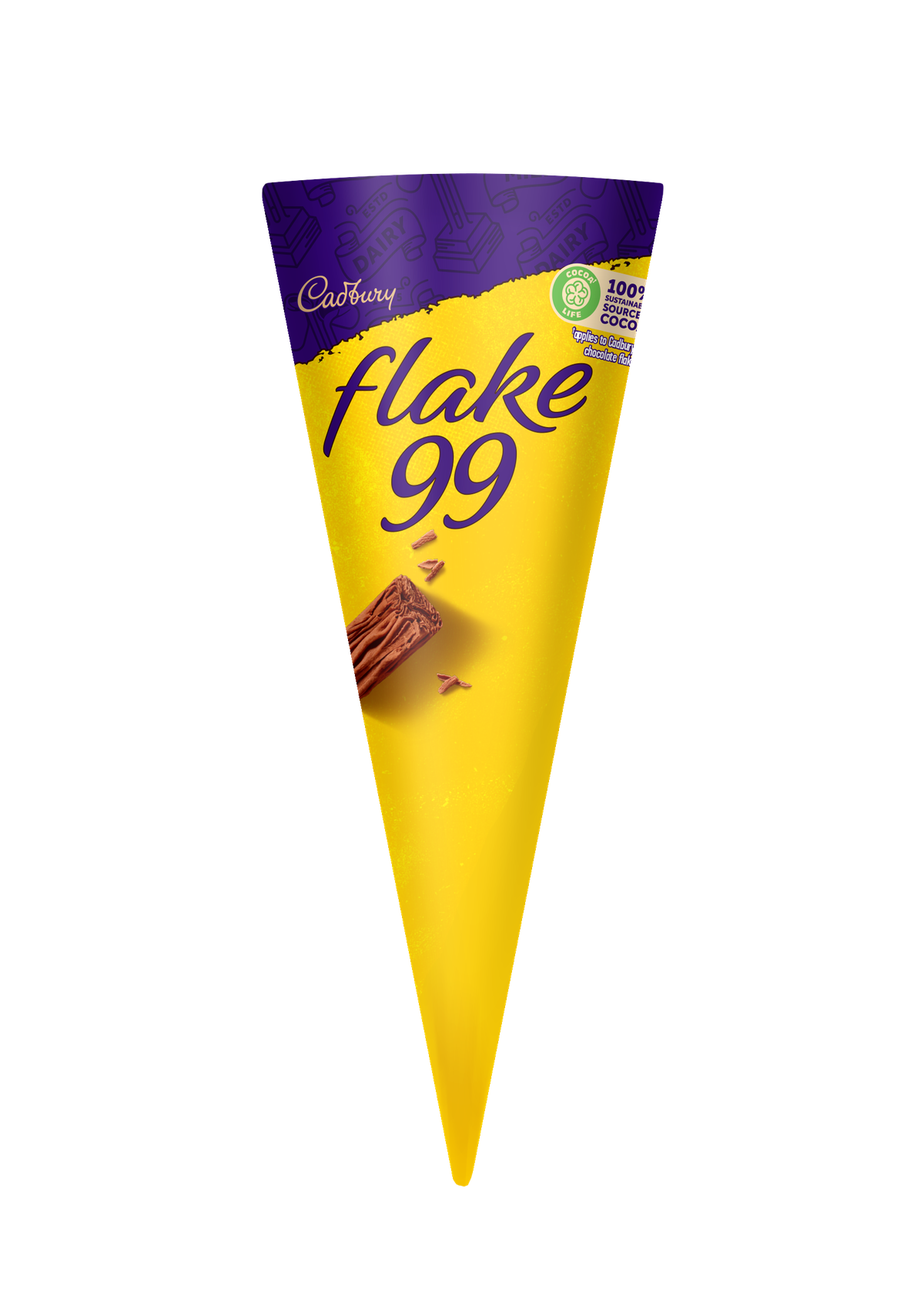 Cadburys Flake 99 Cone Consort Frozen Foods