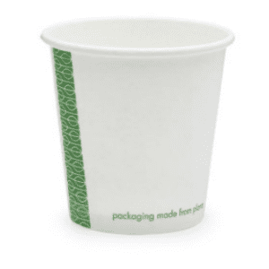 Consort Frozen Foods Ltd Vegware 62 Series 4oz White Hot Cup