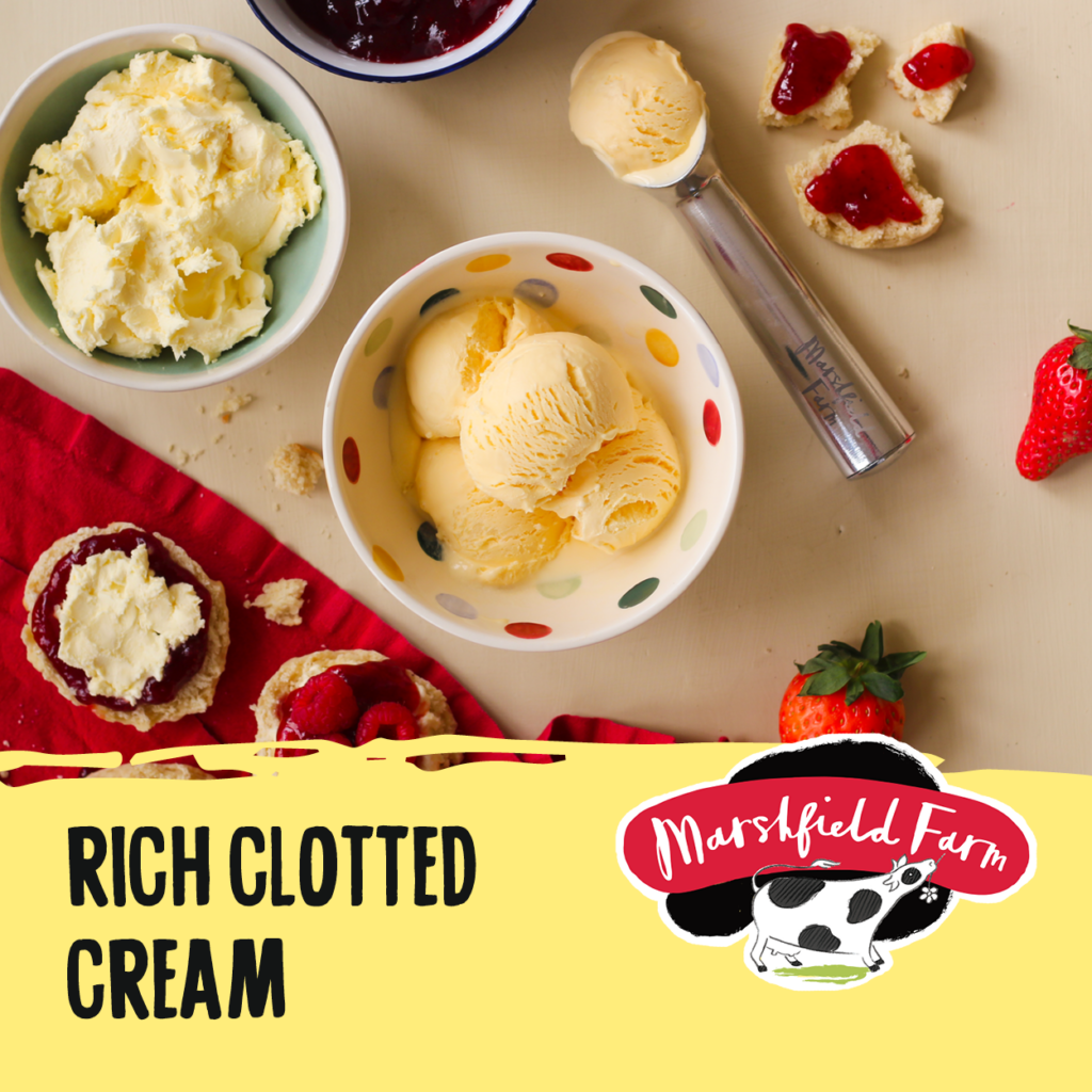 Consort Frozen Foods Ltd 4lt Marshfield Rich Clotted Cream
