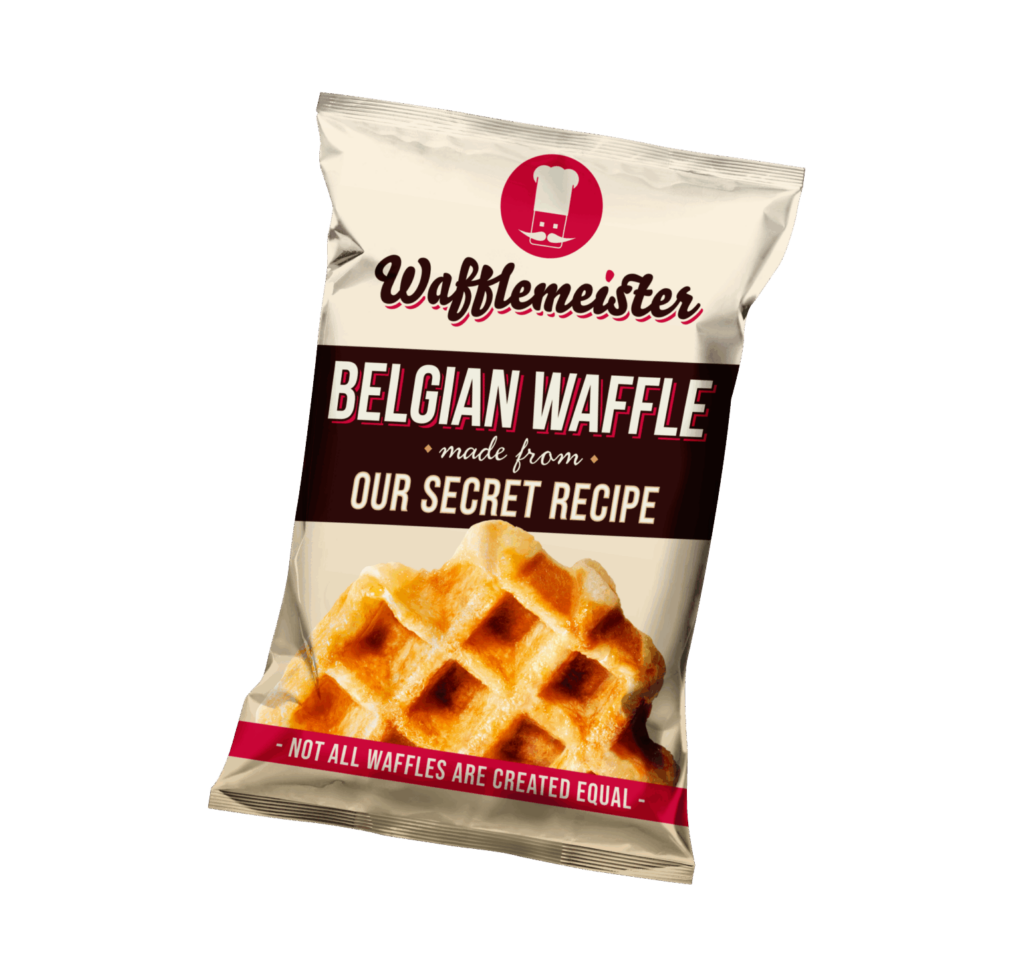 21807 Wafflemeister Classic Belgian Liege Sugar Waffle