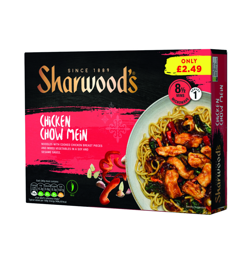 Consort Frozen Foods Ltd Sharwood's Chicken Chow Mein