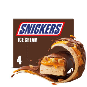 Consort Frozen Foods Ltd Snickers Ice Cream 4 Multipack