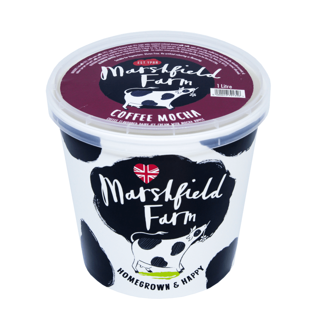 Consort Frozen Foods Ltd Marshfield Coffee Mocha 1lt