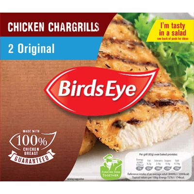 Consort Frozen Foods Ltd Birds Eye Chicken Chargrills