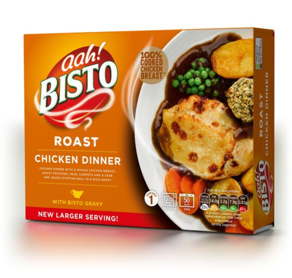 Consort Frozen Foods Ltd Bisto Roast Chicken Dinner