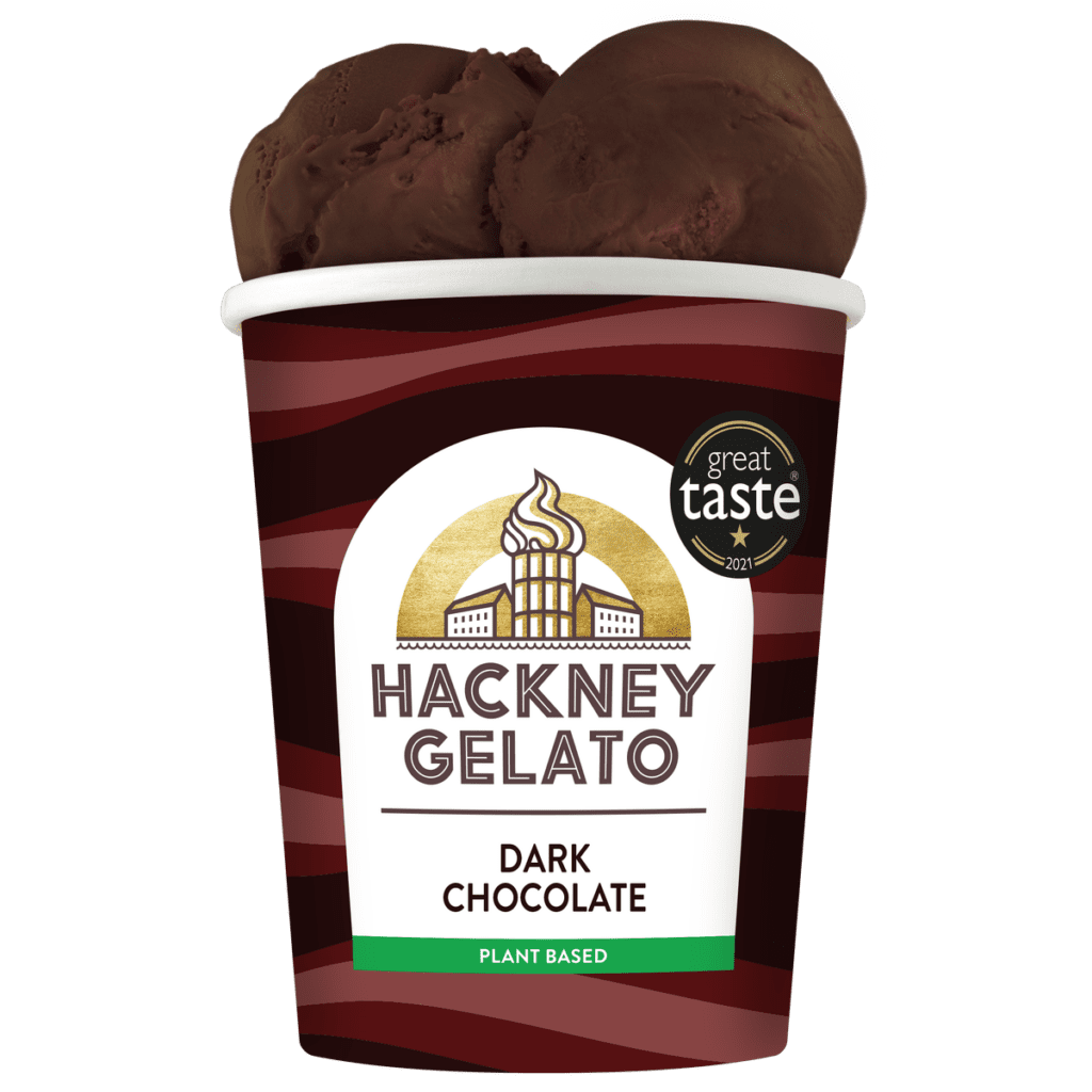 Consort Frozen Foods Ltd Hackney Gelato Dark Chocolate Sorbet Tub