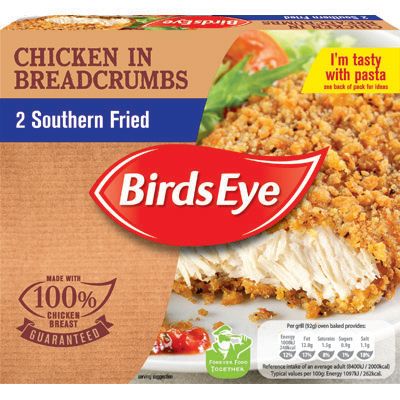 Consort Frozen Foods Ltd Birds Eye 2 Southern Fried Chicken Breasts