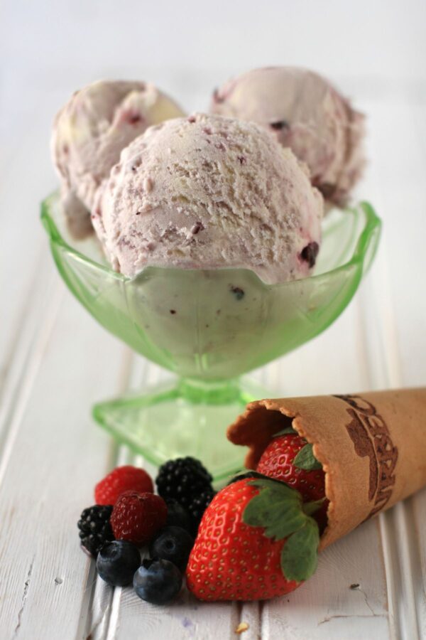 Consort Frozen Foods Ltd Purbeck Berries & Clotted Cream
