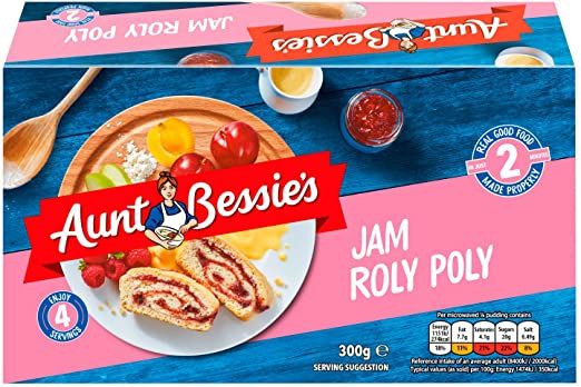 Consort Frozen Foods Ltd Aunt Bessie's Jam Roly Poly