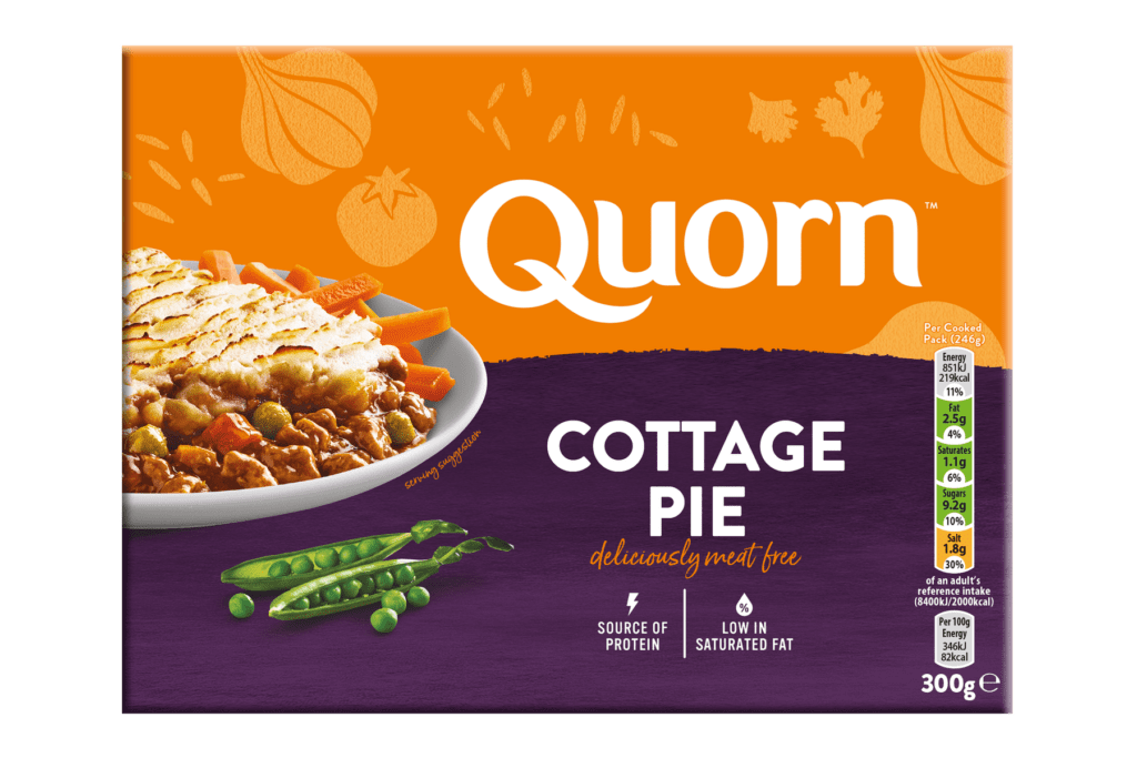 Consort Frozen Foods Ltd Quorn Cottage Pie
