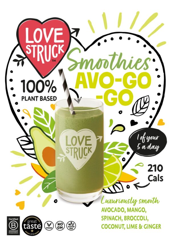 Consort Frozen Foods Ltd Love Struck Avo Go-Go Smoothie