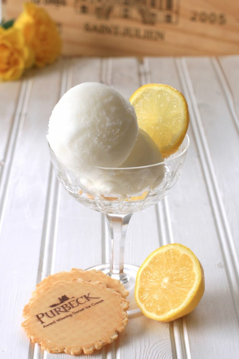 Purbeck Lemon Sorbet Consort Frozen Foods