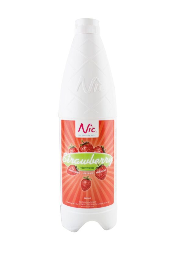 Consort Frozen Foods Ltd NIC Strawberry Topping Sauce