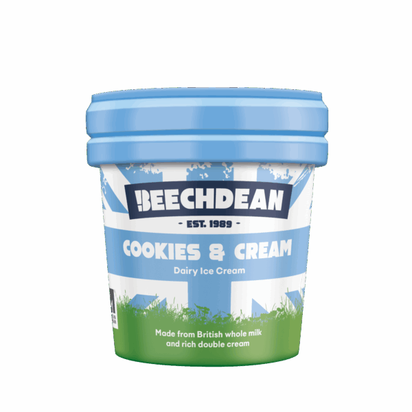 34717 BD Cookies & Cream Cup 140ml