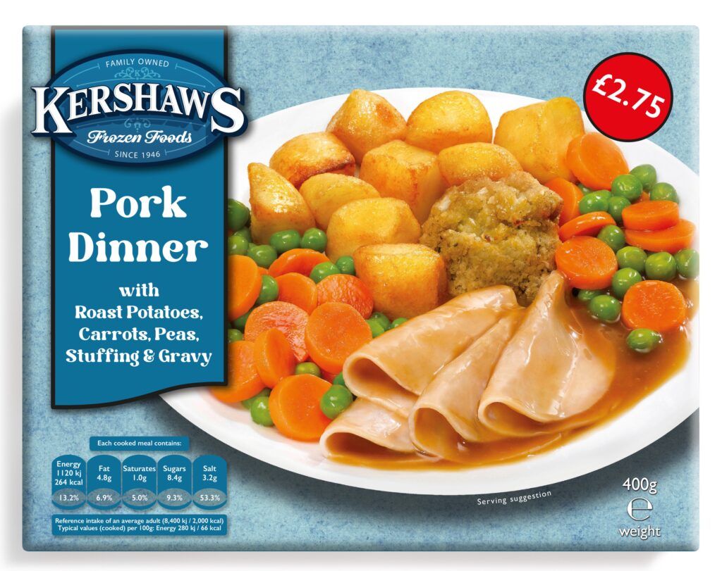 36708 PM 2.75 Kershaws Roast Pork Dinner CASE