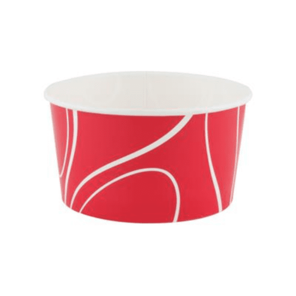 Consort Frozen Foods Ltd NIC Wax Tubs Red Large