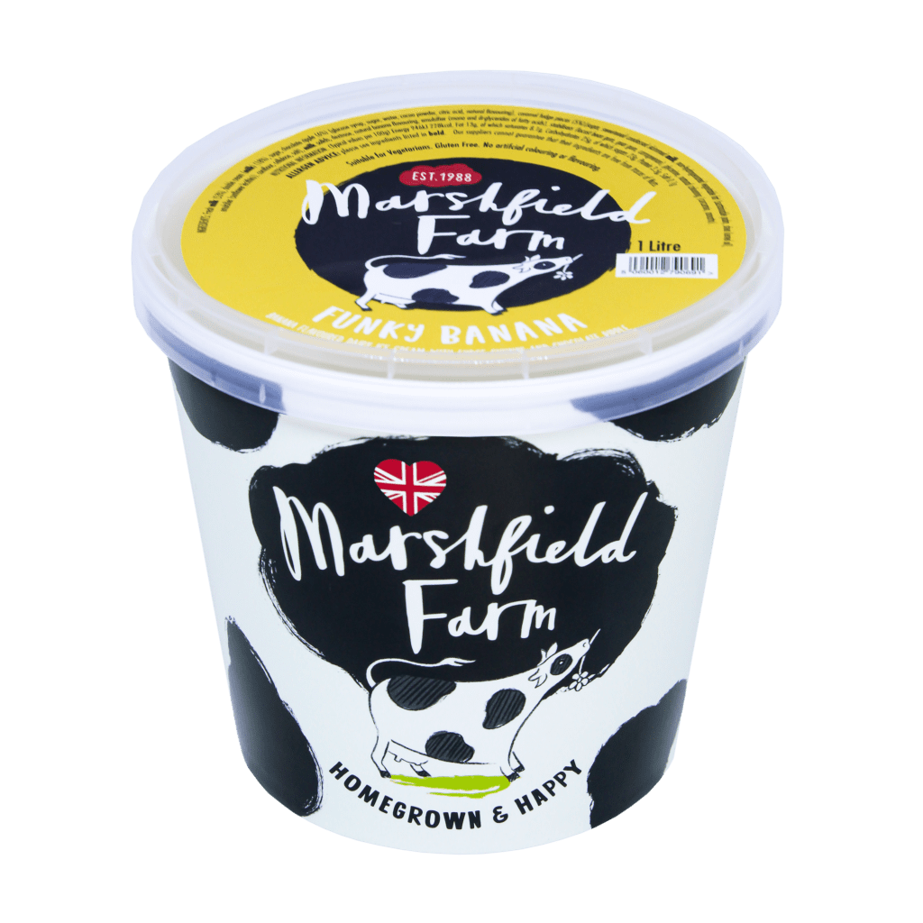 Consort Frozen Foods Ltd Marshfield Funky Banana 1lt