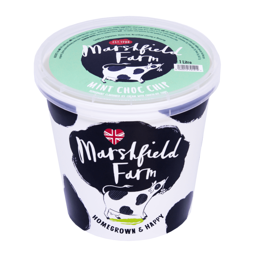Consort Frozen Foods Ltd Marshfield Mint Chocolate Chip 1lt