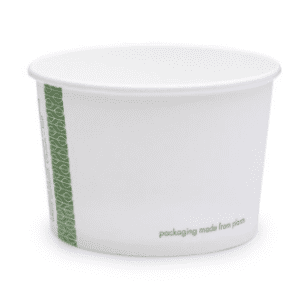 Consort Frozen Foods Ltd Vegware 8oz 3 Scoop Ice Cream Tub