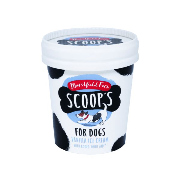 Consort Frozen Foods Ltd Marshfield DOG Ice Cream Vanilla Cup