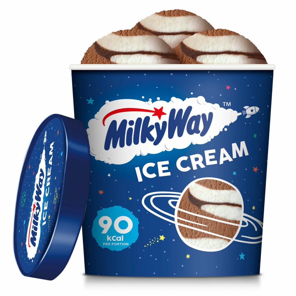 Consort Frozen Foods Ltd Milkyway Ice Cream Tub
