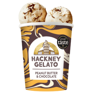 Consort Frozen Foods Ltd Hackney Gelato Peanut Butter & Chocolate Gelato Tub