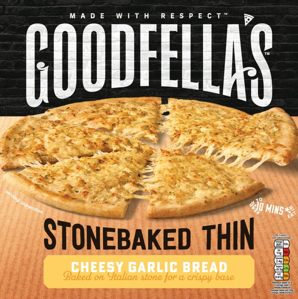 Consort Frozen Foods Ltd Goodfellas Garlic Bread with Cheese