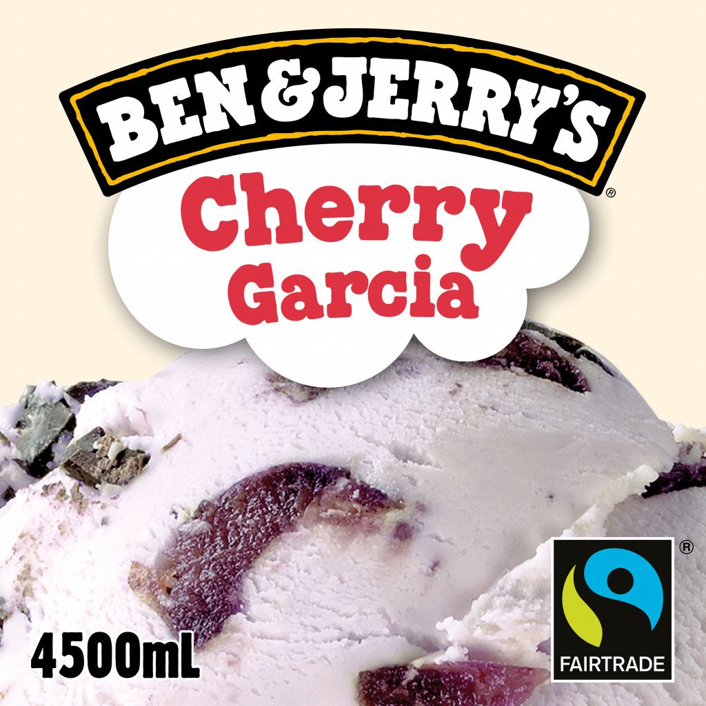 Consort Frozen Foods Ltd BEN & JERRY'S Scooping 4.5lt Cherry Garcia