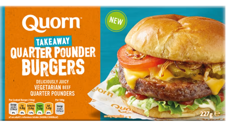 47564 Quorn Quarter Pounder Burgers