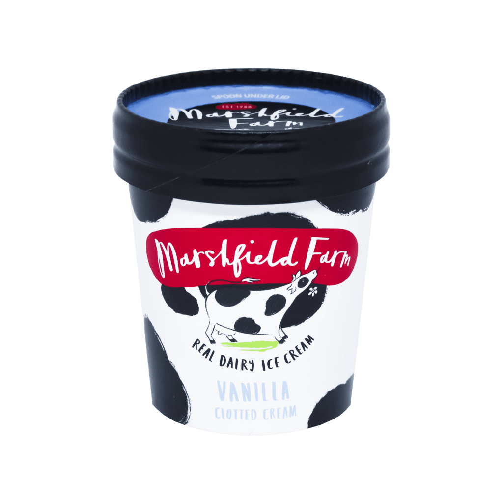 Consort Frozen Foods Ltd Marshfield Clotted Cream Vanilla Cups