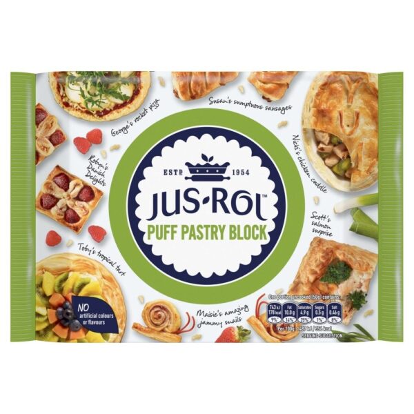 Consort Frozen Foods Ltd Jus Rol Puff Pastry