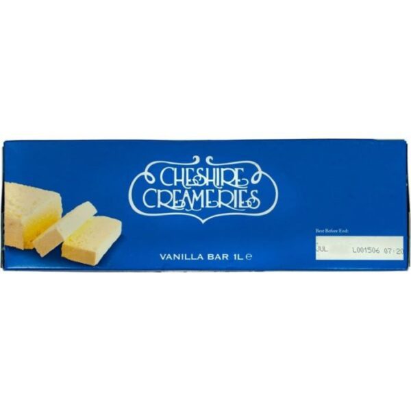 Consort Frozen Foods Ltd Cheshire Vanilla Brick