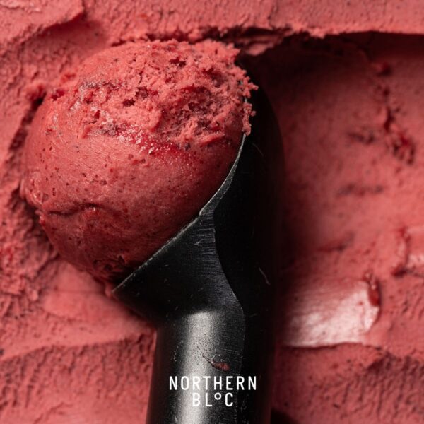 Consort Frozen Foods Ltd 5lt NORTHERN BLoC Vegan Forest Fruit Blackberry Sherbet