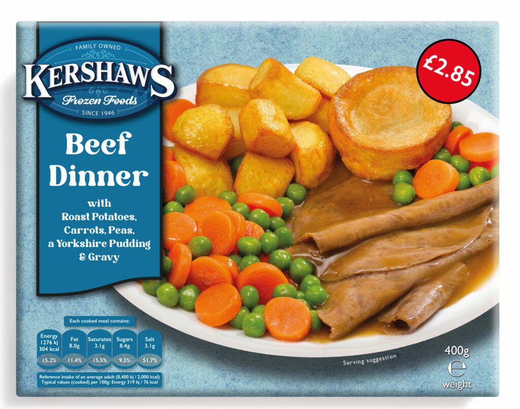 52969 PM 2.85 Kershaws Roast Beef Dinner CASE