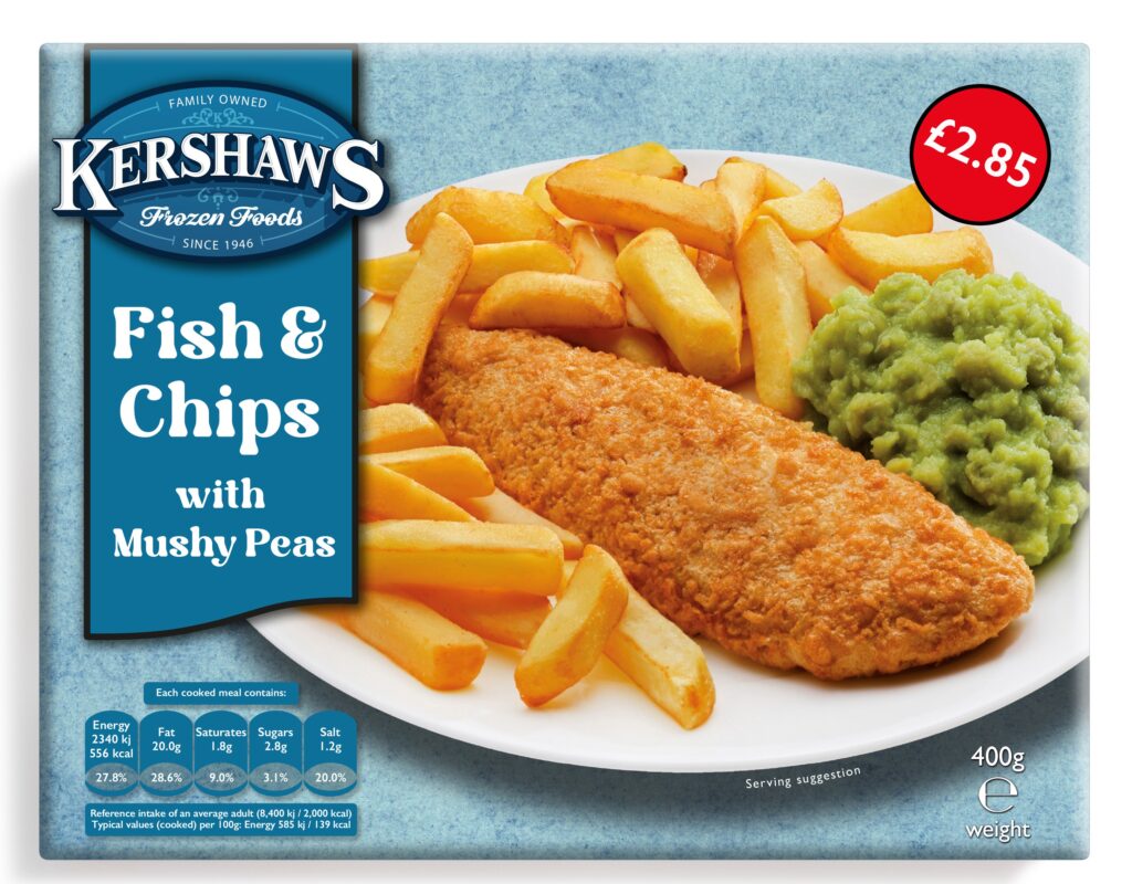 54087 PM 2.85 Kershaws Fish and Chips CASE