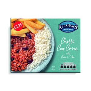 Consort Frozen Foods Ltd Kershaws Chilli Con Carne