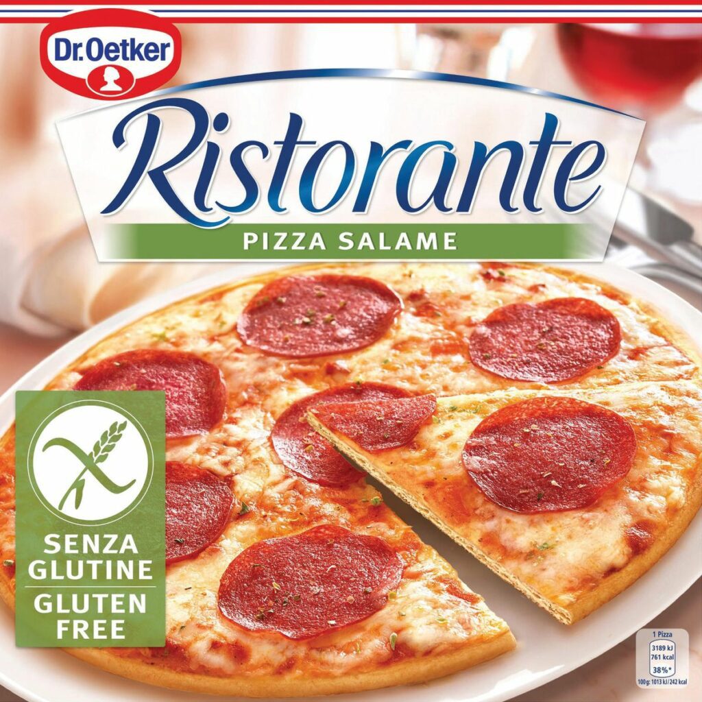 Consort Frozen Foods Ltd Ristorante Salame Gluten Free