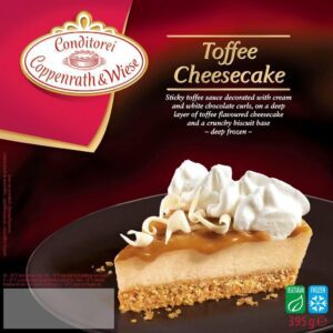 Consort Frozen Foods Ltd Coppenrath & Wiese Toffee Cheesecake
