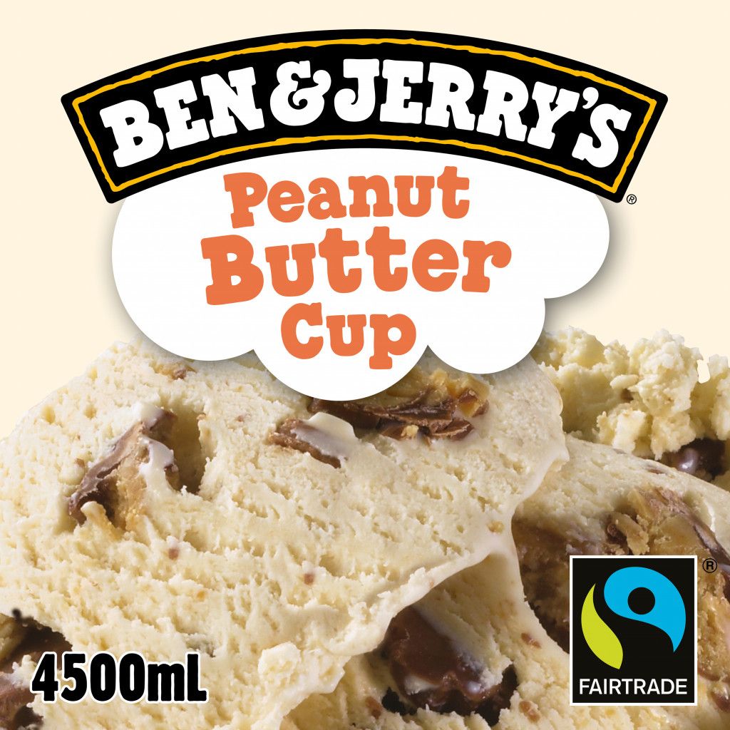 Consort Frozen Foods Ltd BEN & JERRY'S 4.5lt Peanut Butter Cup