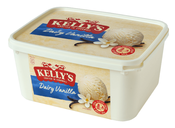Consort Frozen Foods Ltd Kellys Dairy Vanilla 2lt